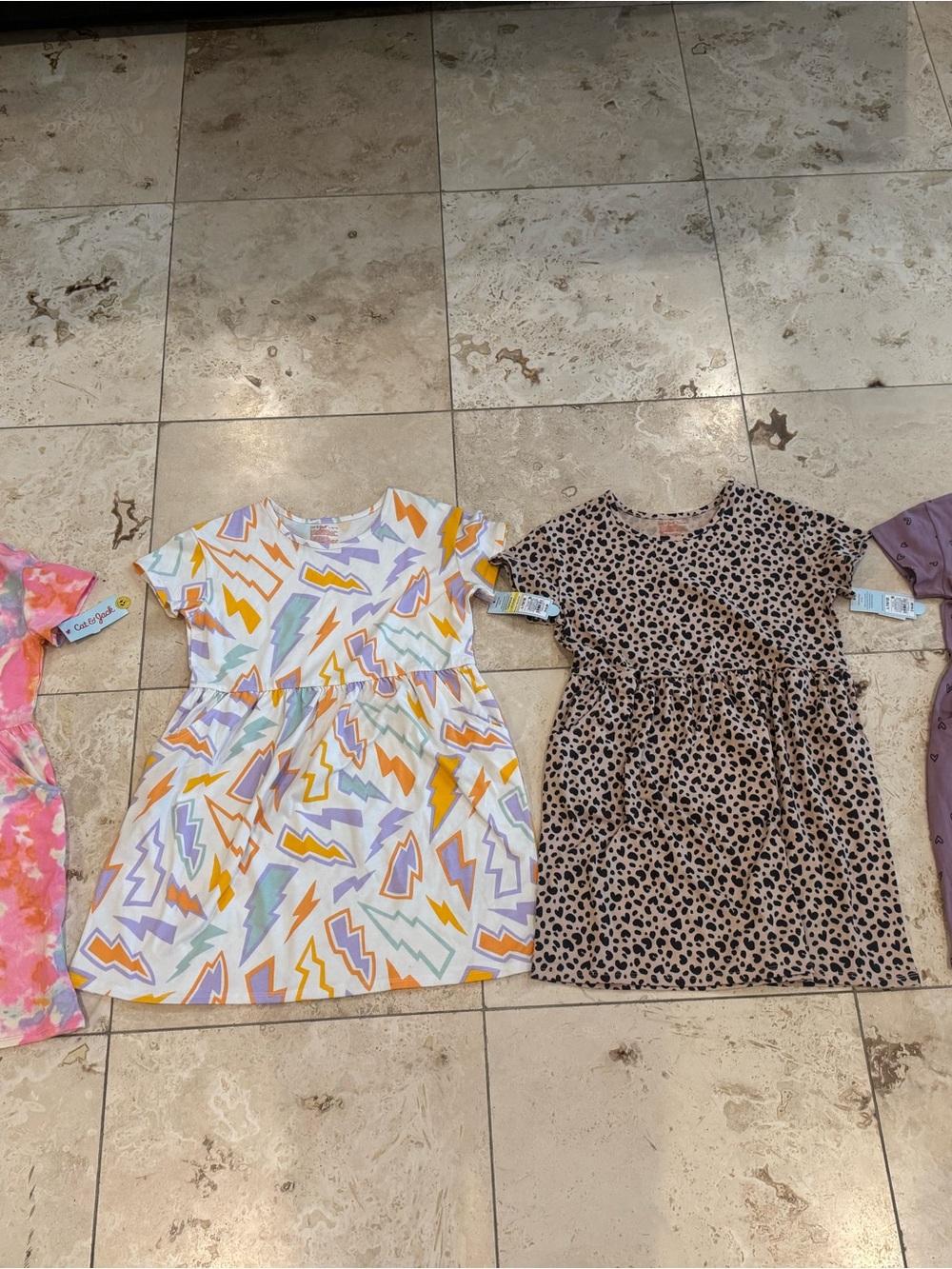Lot of 4 New dresses with pockets NWT